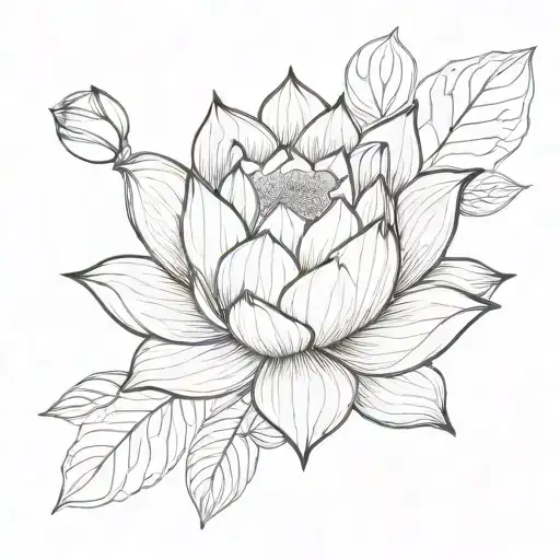 Lotus Flower Name Written