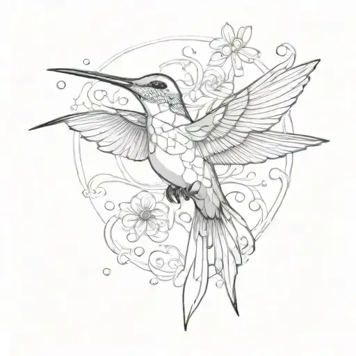 Hummingbird Surrounded