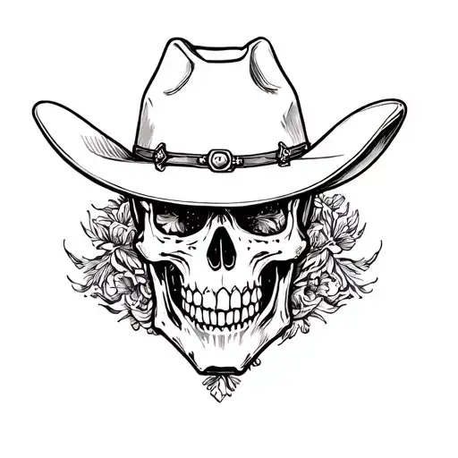 Cowboy Skull