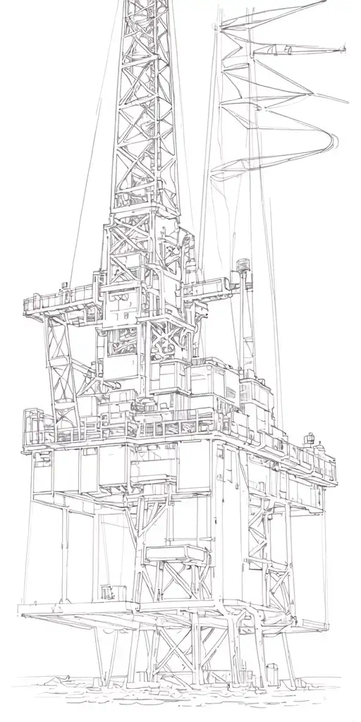Oil Rig Drilling Rig