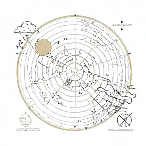 The Earth Location Map Of The Voyager Golden Record With The Pmanet Earth On The Background