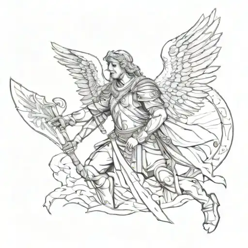 Roman Soldier Angel