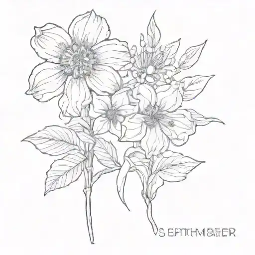 September And October Birth Flower