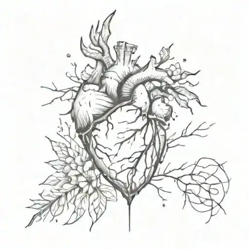 Broken Heart With Scars