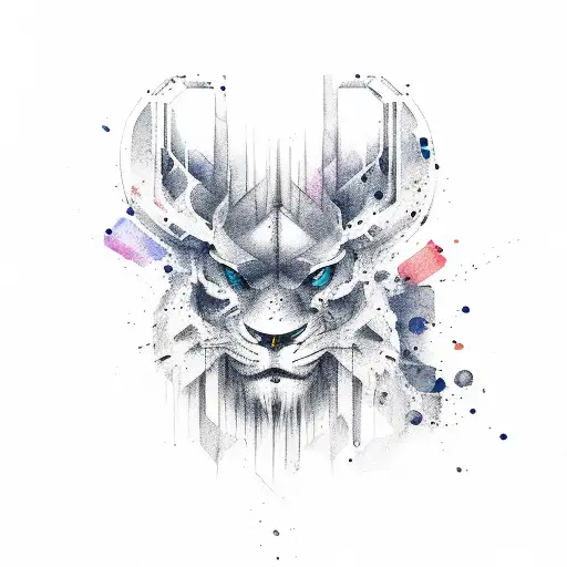 Nf Rapper Logo Watercolor