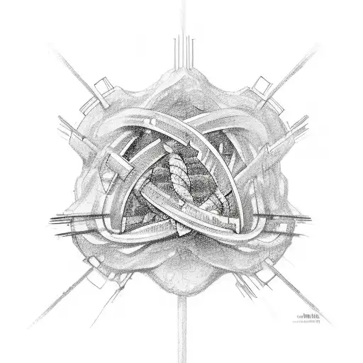 Dna Strand Inside Of Tear Of Blood