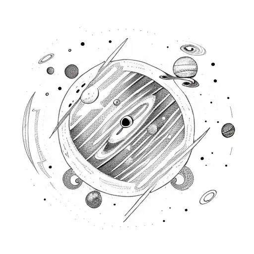 A Hiking Boot Stepping Into A Galaxy Filled With Planets And On Earth Shooting Stars