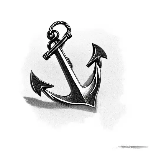 An Anchor In Combination With A Weight