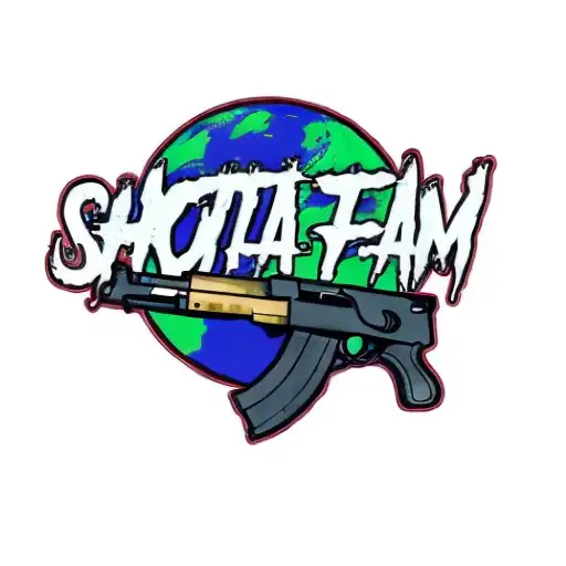 A Gun With The Words Shottafam On It