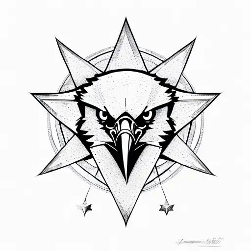 Eagle In A Star
