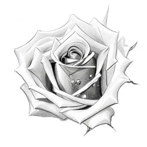 Rose With A Crown On It