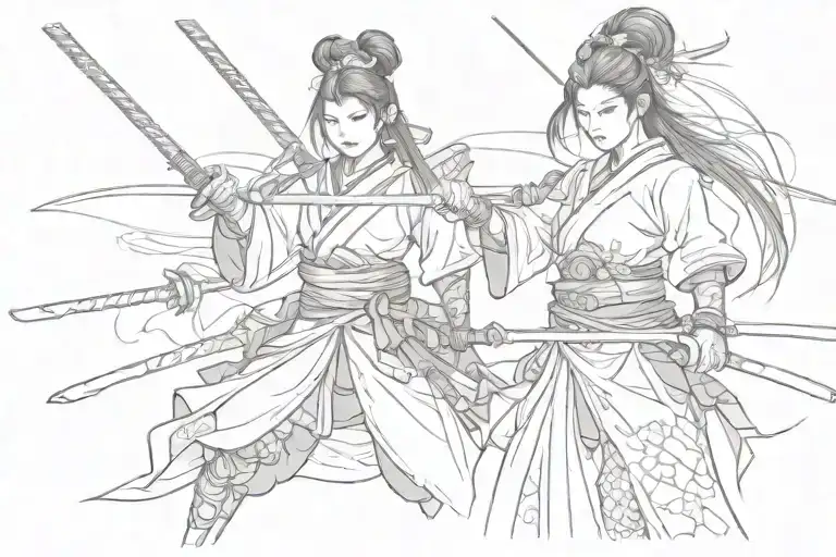 Female Samurai Warrior