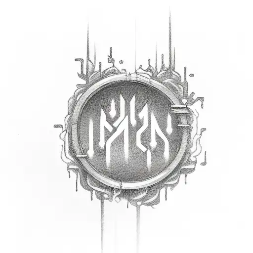 Cblock Wording With Flames Coming From Under The Word