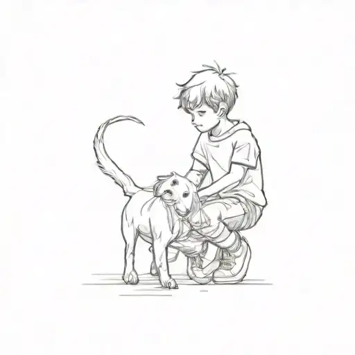 A Boy And A Dog