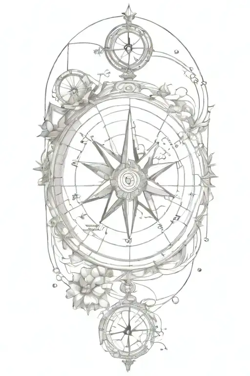 Compass And Map