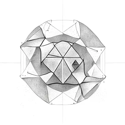 Gaming Joystick Inside Triangle