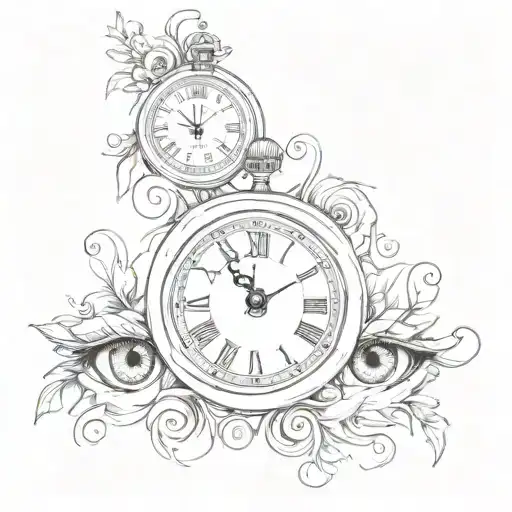 Clock And Eyes