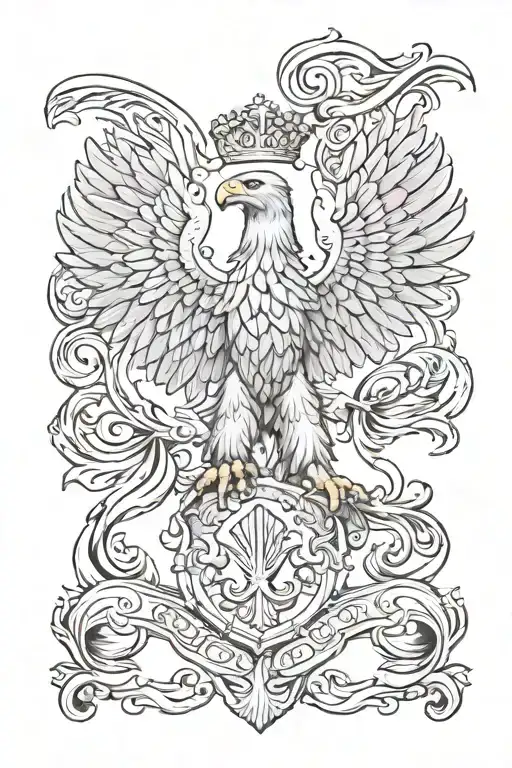 Regal Eagle Coat Of Arms