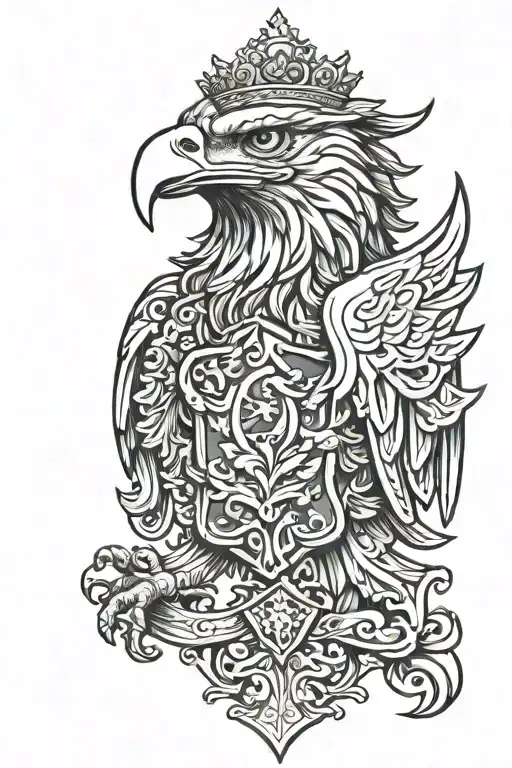 Regal Eagle Coat Of Arms