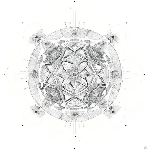 Circle With A Pattern