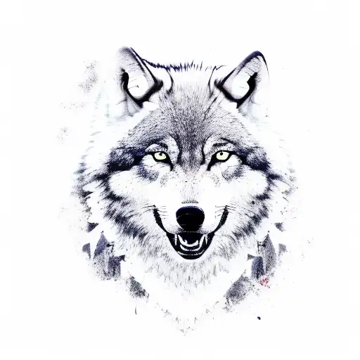 Captain Leading A Pack Of Wolves With Turkish Flag In The Background