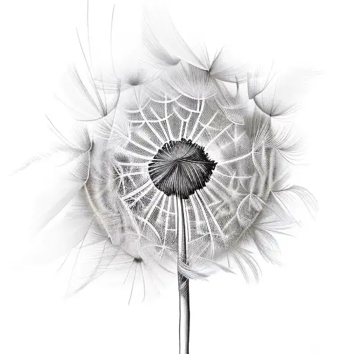 Dandelion Seeds Infused Feathers