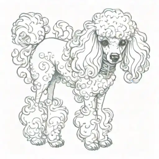 Dog Poodle