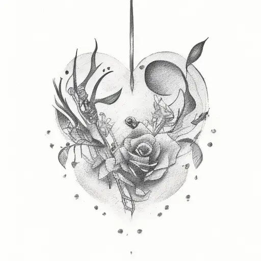 Small Love Representing Tatoo