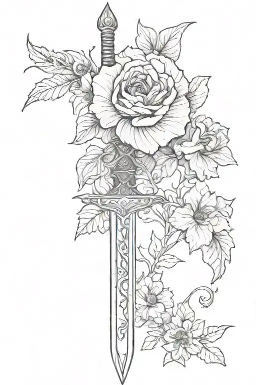 Flower And Sword