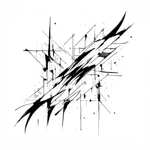 Straight Edge Abstract Expressionism