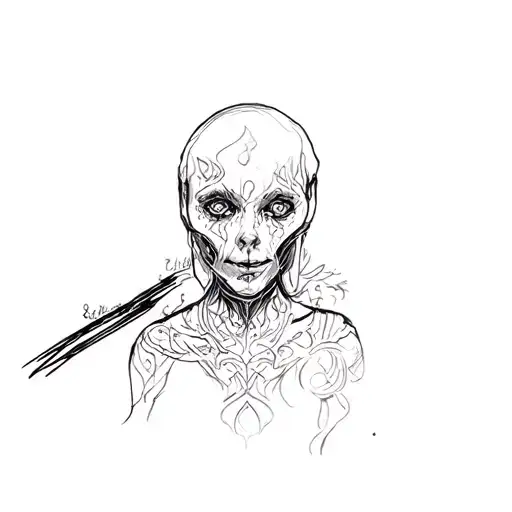 Draw Me A Sketch Of Something Dark And Interesting