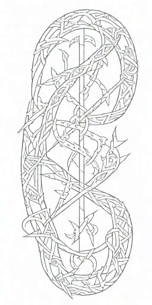 Nordic Runes Symbolizing