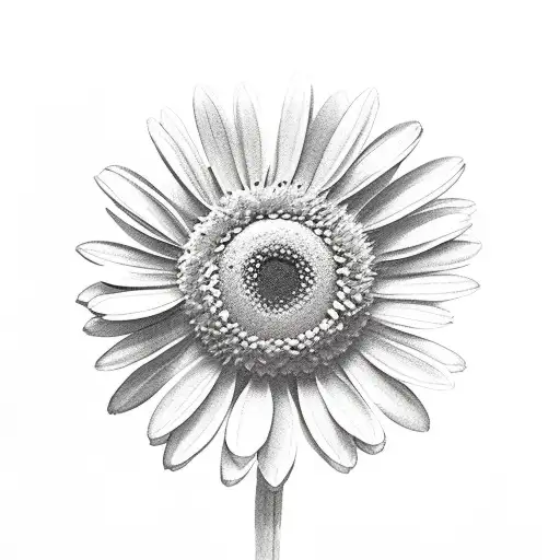 Daisy Con Enredaderas