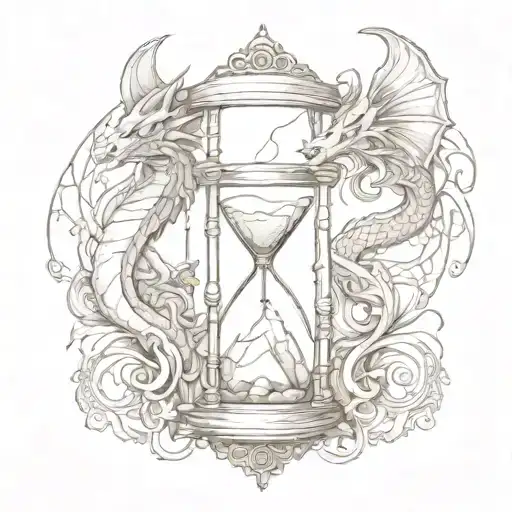 Hourglass And Dragon