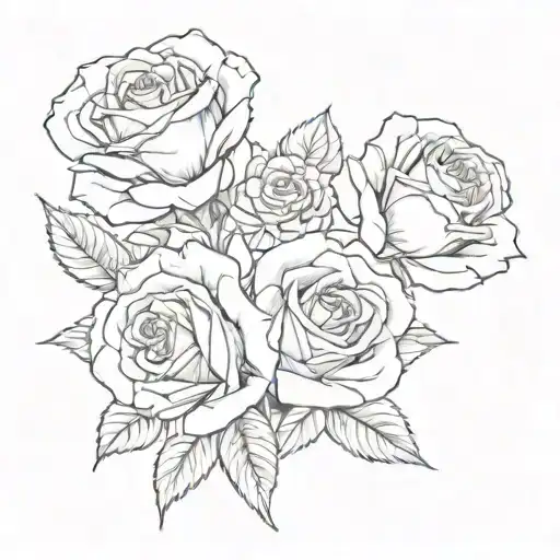 Three Roses With The Date 1981 Along With The Dallas Cowboys Symbol