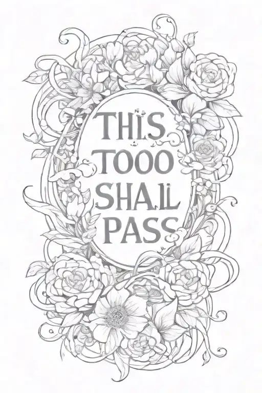This Too Shall Pass Written