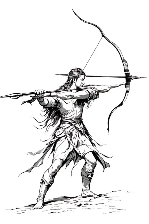 Sagittarius Archer Shooting