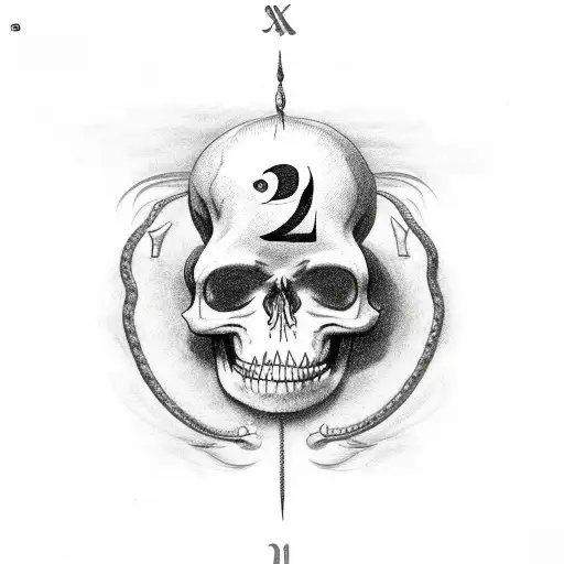 Birth Date In Roman Numerals What A Snake And Scull