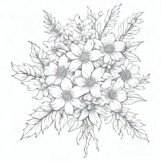 Birth Month Flower Bouquet