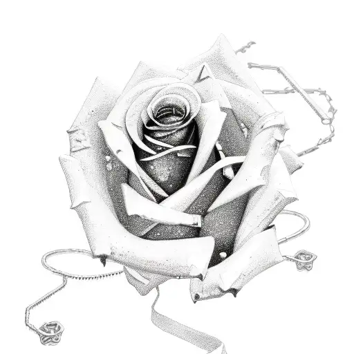 Rose With Broken Chains