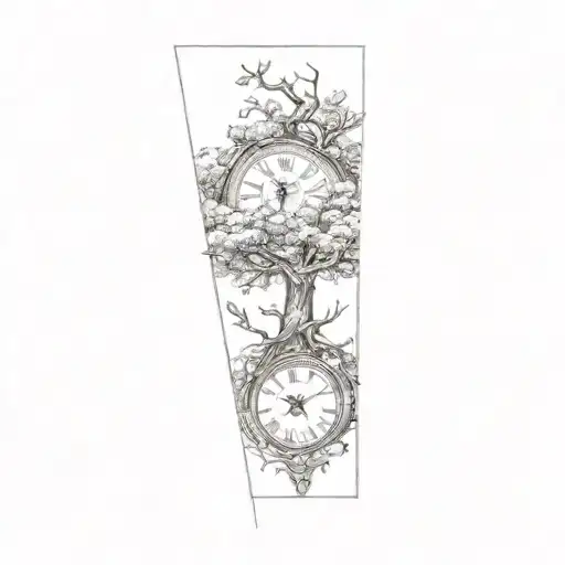 A Clock And A Tree