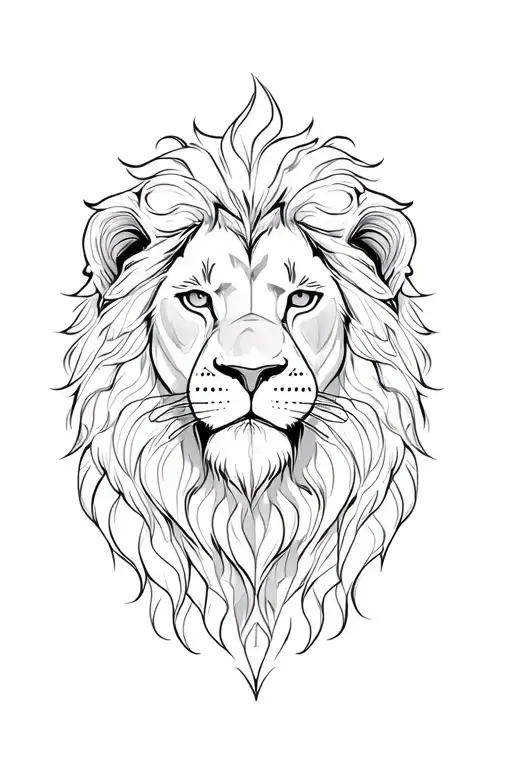 Lion Theme Leg Sleeve