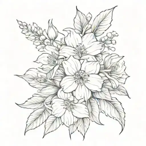 January Birth Flowers August Birth Flower February Birth Flower