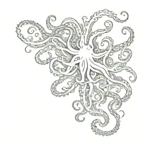 Moscow Undegraund Map Octopus Tentacles Goes From Branches
