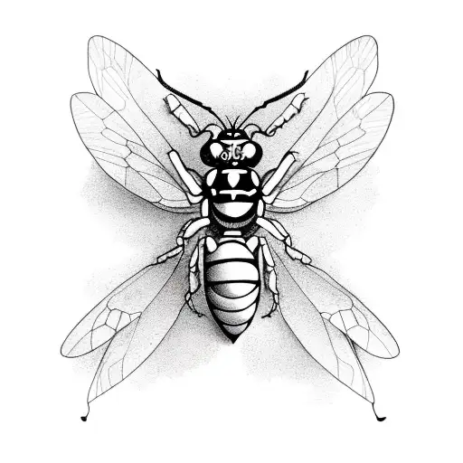 Combine A Wasp And A Book To Represent The Passion For Writing