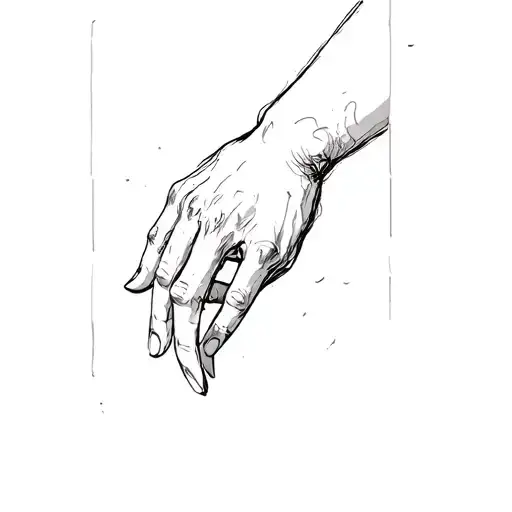 The Imprint Of The Hand Of The Son