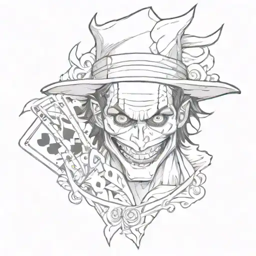 Portgas D Ace Card Joker