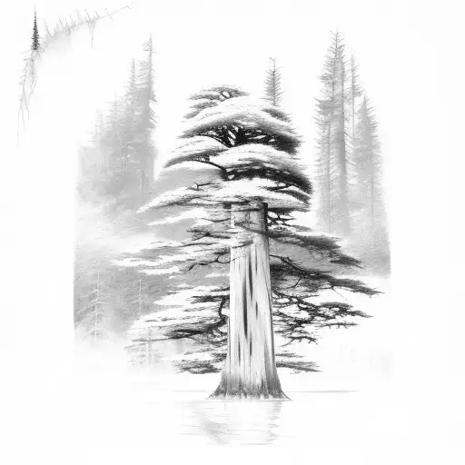 Old Growth Western Red Cedar Tree