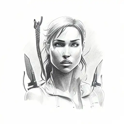 Lara Croft Beautiful