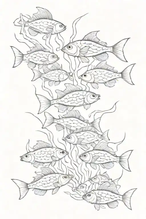 Deatailed Fish Swarm